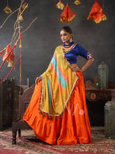 Orange Chaniya Choli